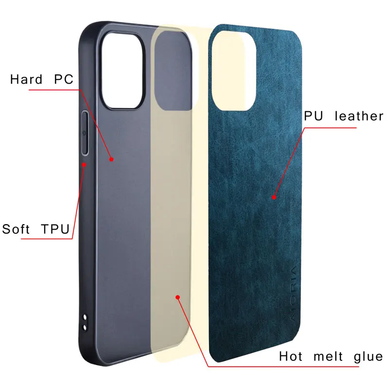 premium pu leathe phone case for oppo realme 8 pro 8i narzo 30 8s 5g scratch resistant solid color cover for realme v13 5g case free global shipping