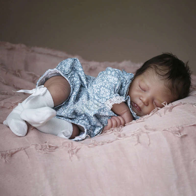 

19 дюймов, белая расцветка, Наборы для творчества Reborn Baby, реалистичные виниловые неокрашенные необработанные детали ручной работы, подарки ...