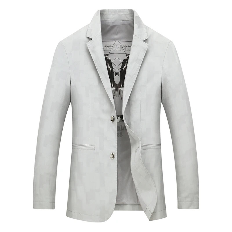 2019 новый модный мужской повседневный костюм весна и осень однотонный деловой