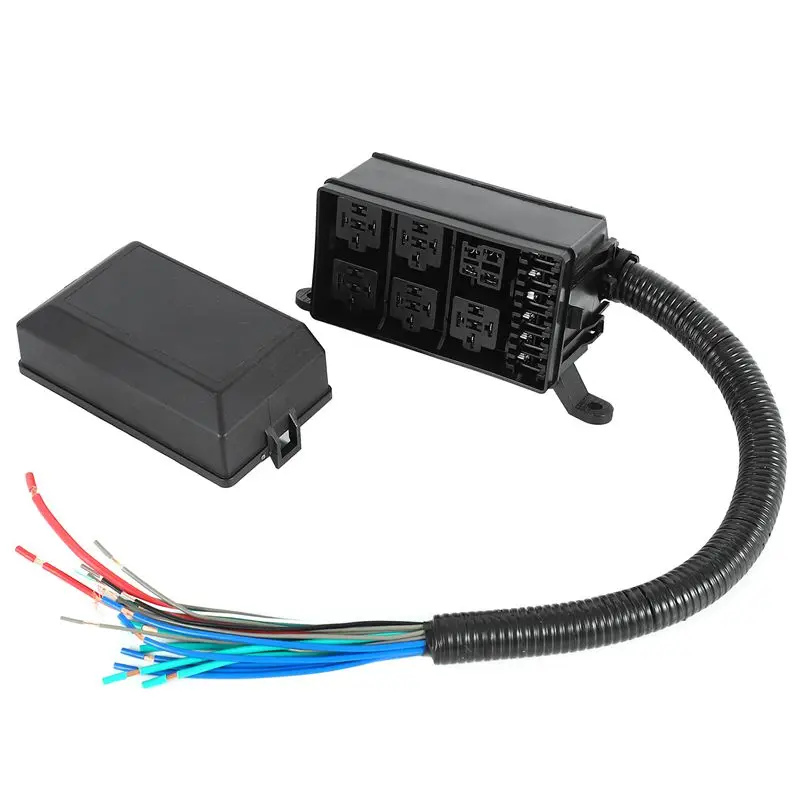 Блок с 12 разъемами для предохранителей 6 коробка реле K ATC/плавкие предохранители