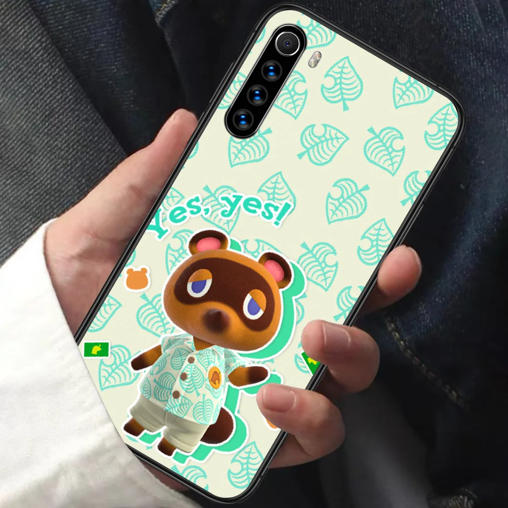

Animal Crossing New Horizons Phone Case For XIAOMI Redmi Note 5 7 8 T 9 6A 7A 8A 9S K 20 30 Pro black Cover Tpu Shell 3D Prime