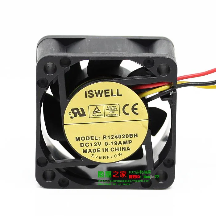 

Original 4cm 4020 R124020BH 40X40X20 High Air Volume Double Ball Fan