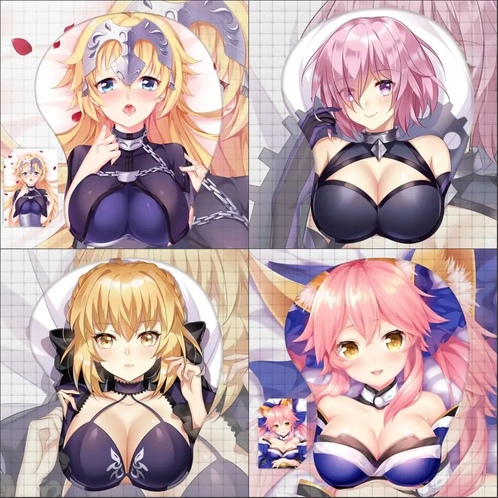 Аниме Fate/Grand для FGO сабля изменить Мерлин Tohsaka Rin Astolfo Иштар пюре Косплэй 3D гель игра
