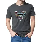 Забавная хлопковая футболка премиум-класса с изображением сердца, дня любви, акулы, типов лиц, названий, забавная Мужская футболка унисекс, женская мягкая футболка, свитшот, подарок