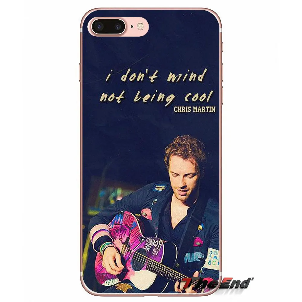 Красочные Coldplay для Apple IPhone X 4 4S 5 5S SE 5C 6 6s 7 8 плюс Plus прозрачный мягкий чехлы - купить