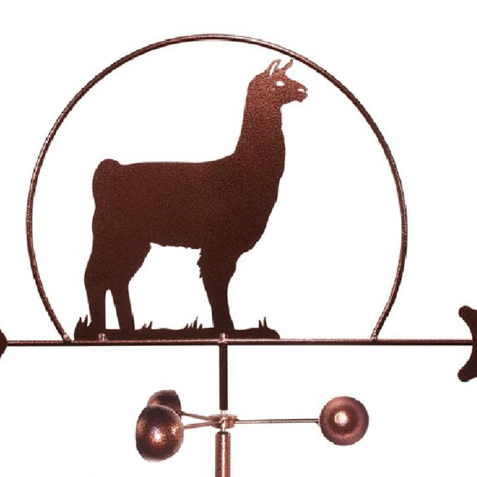 

Alpaca Weather Vane Wind Direction Indicator Outdoor Barn Silhouettes Decor
