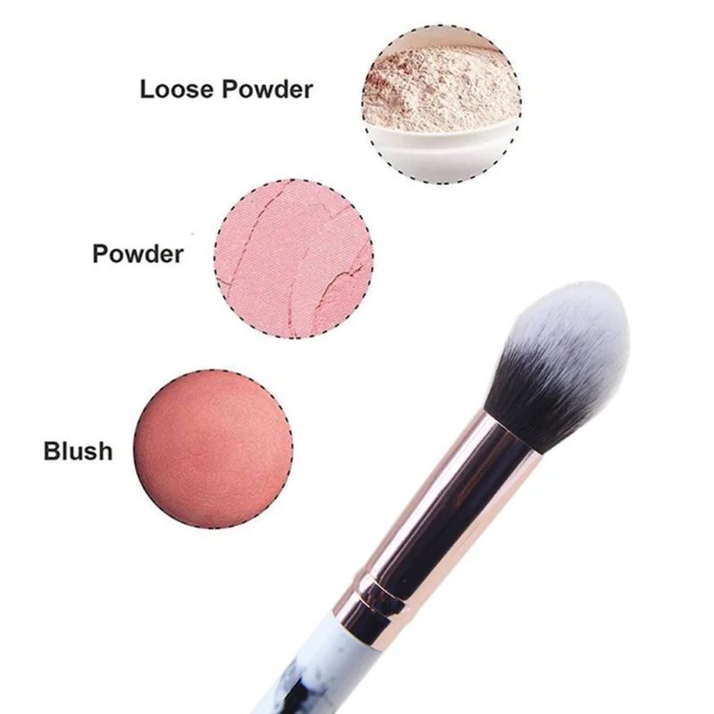 Женская косметическая пудра Базовая кисть для теней Кисть макияжа инструменты