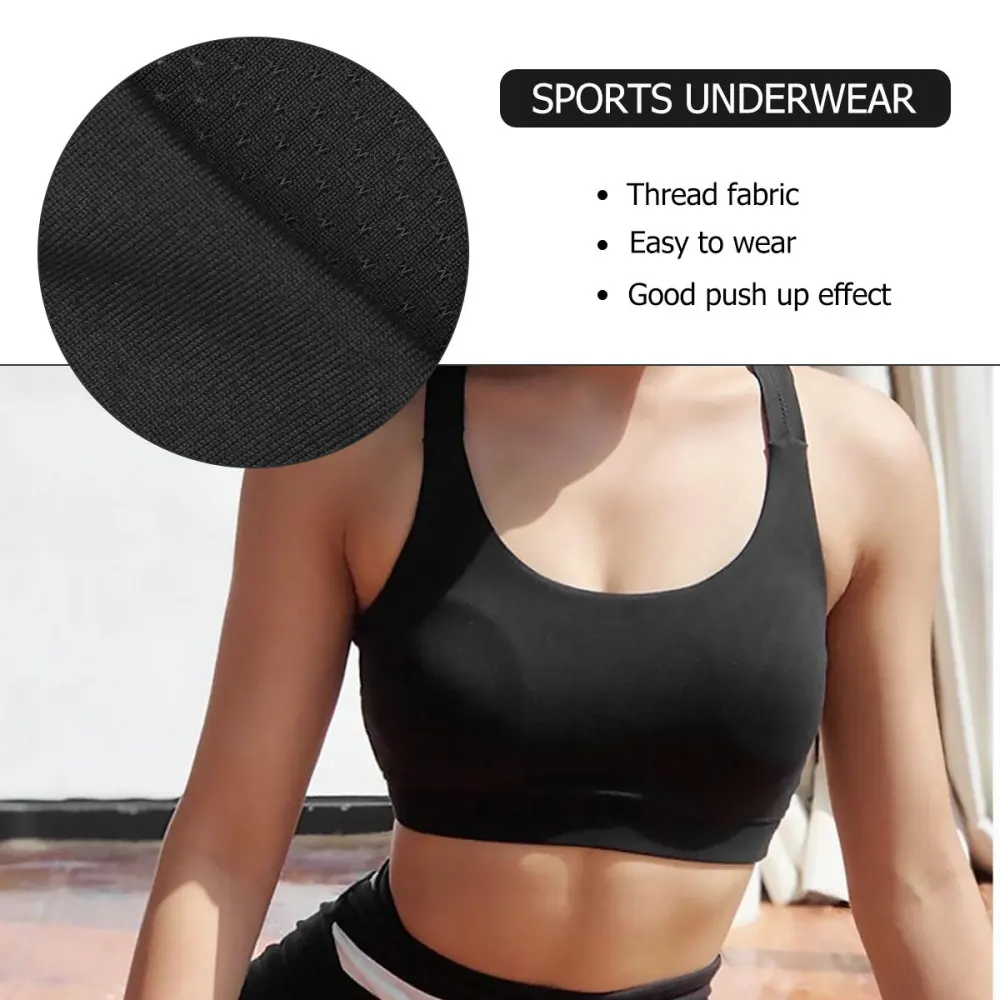 1 шт. спортивный жилет ударопрочный бюстгальтер нижнее белье костюм для йоги