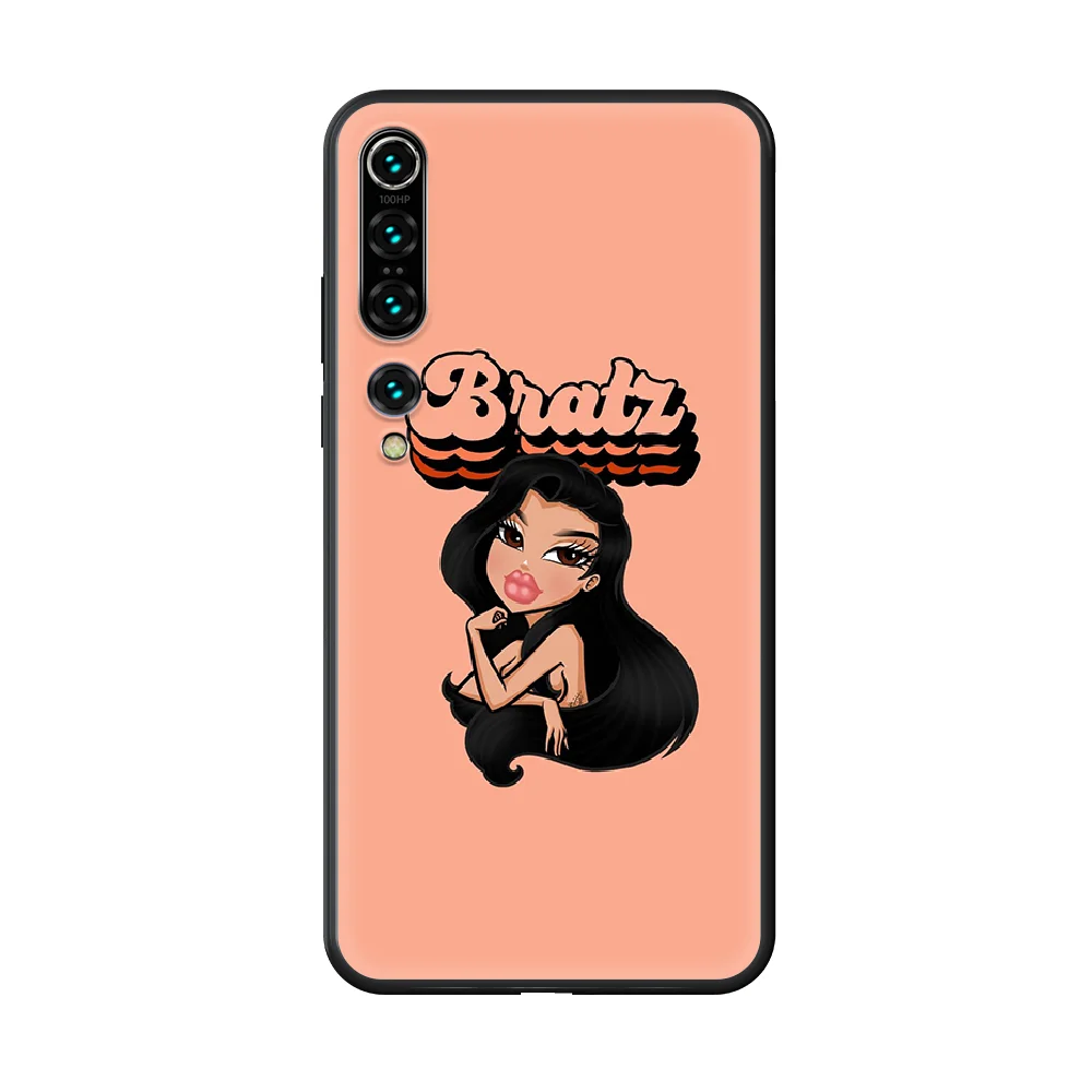 

Fashion Brand Doll Bratz Phone case for Xiaomi mi 4 5X 6 X A1 A2 8 9 T 10 F1 Lite pro SE Max Mix Note 2 3 lite black waterproof