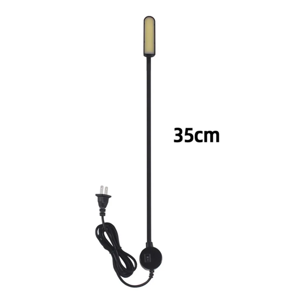 Светодиодная промышленная лампа в европейском стиле, 6 Вт, COB, гибкий светильник для шитья, рабочий светильник с магнитной лампой и вращающейся трубкой