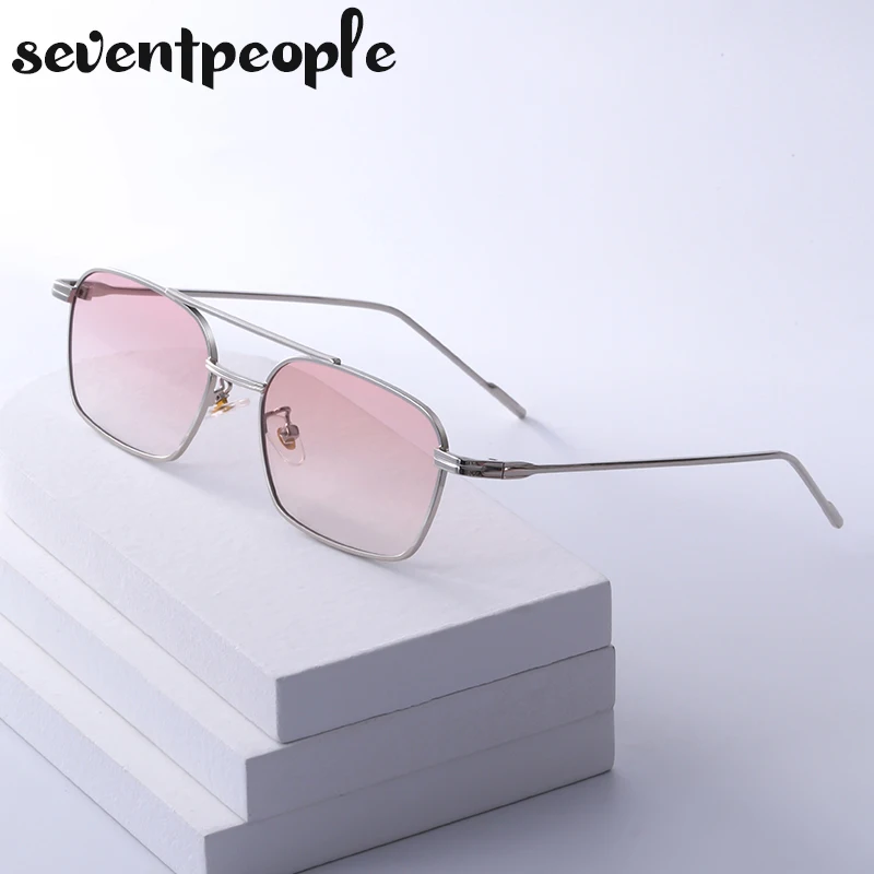 

Fashion Small Square Sunglasses Women 2021 Luxury Brand Trendy Rectangle Sun Glasses For Men Metal Simple Eyewear ки енские