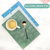 square honeycomb silicone waterproof heat insulation placemat bowl cup pad mat