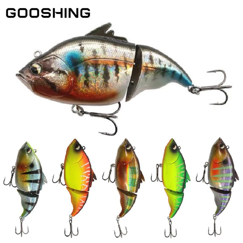 Рыболовная приманка GOOSHING Vatalion 12 см/43 г кренкбейт искусственный Жесткий шарнирный