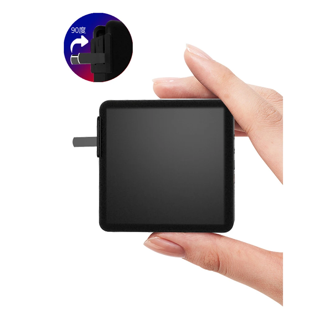 2 порта PD 61 Вт USB C адаптер питания 2 порта QC3.0 18 Вт настенное зарядное устройство для huawei xiaomi samsung iPad iPhone MacBook(и USB-C кабель