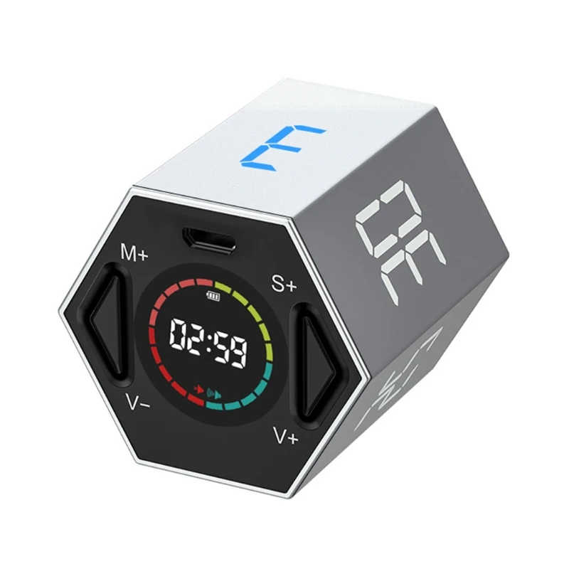 

Rechargeable Digital Kitchen Timer for Cooking Baking Entertaining Studying