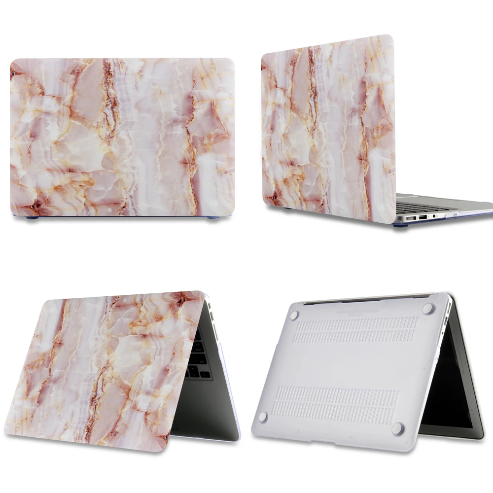Чехол для ноутбука Apple MacBook Air Pro retina 11 12 13 15 для mac New Pro 16 дюймов с сенсорной панелью+ чехол для клавиатуры