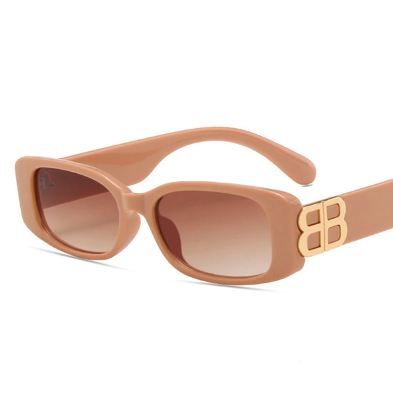 

Black Small Square Sunglasses Women Vintage Brand Designer Green Rectangle Men Glasses Shades Colored Lenses