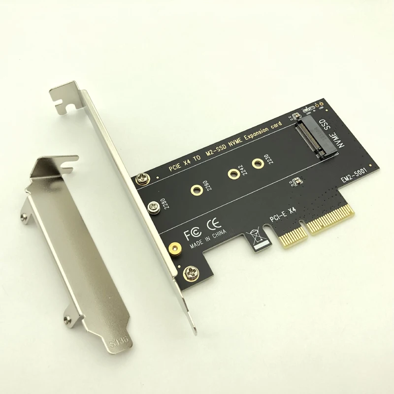 

QINDIAN Add On Cards PCIE to M2 Adapter M.2 PCI Express Raiser NVME SSD M2 PCIE Adapter SSD M2 Riser Card PCIE3.0 X4 for Mac Pro