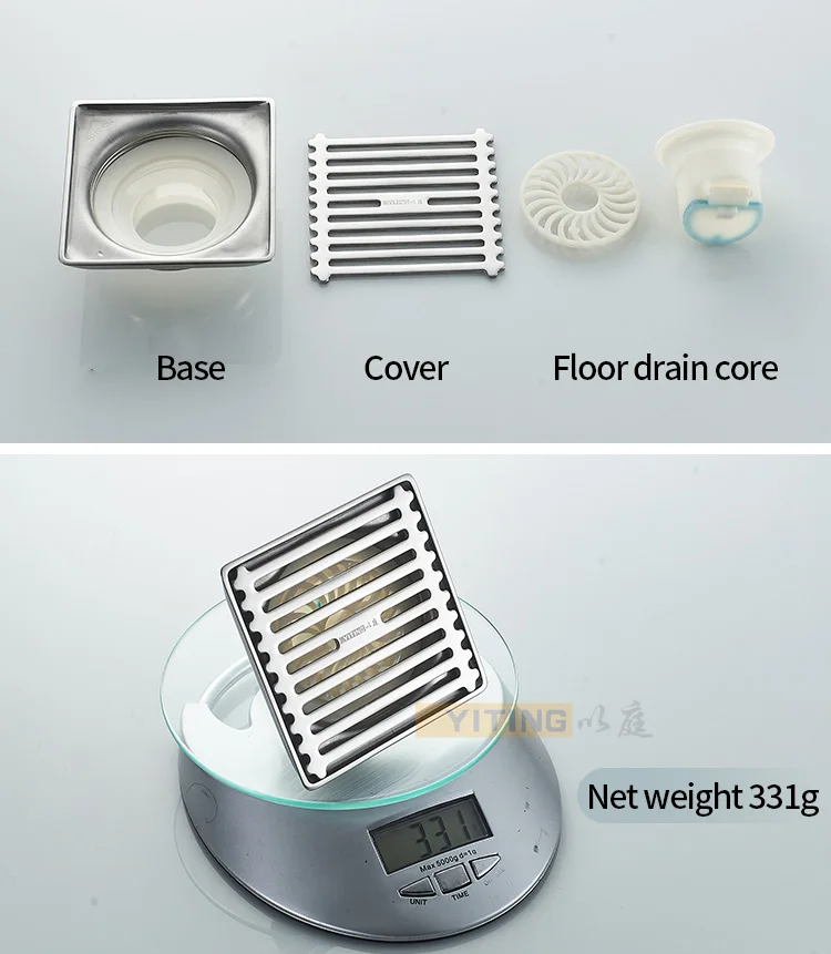 304 нержавеющая сталь трап Ванная комната Стиральная машина дезодорант и анти