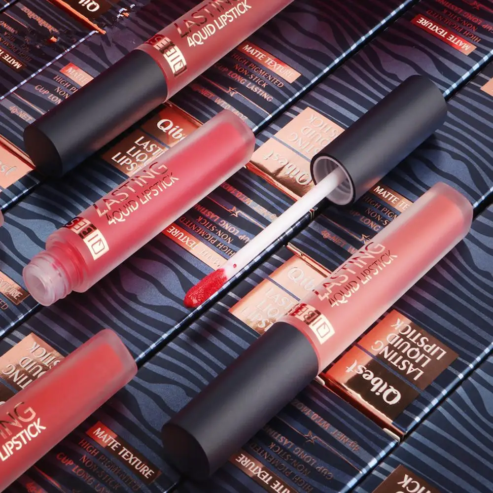 

NEW 15 Color Liquid Lipstick Matte Makeup Waterproof Red Lip Long Lasting Gloss Mate Rouge Red Lip Stick Matte Liquid Lipsticks