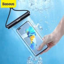 Baseus Water Proof Phone Bag for iPhone 12 11 Pro Max Waterproof Phone Case For Samsung Xiaomi Swim Universal Protection Cover