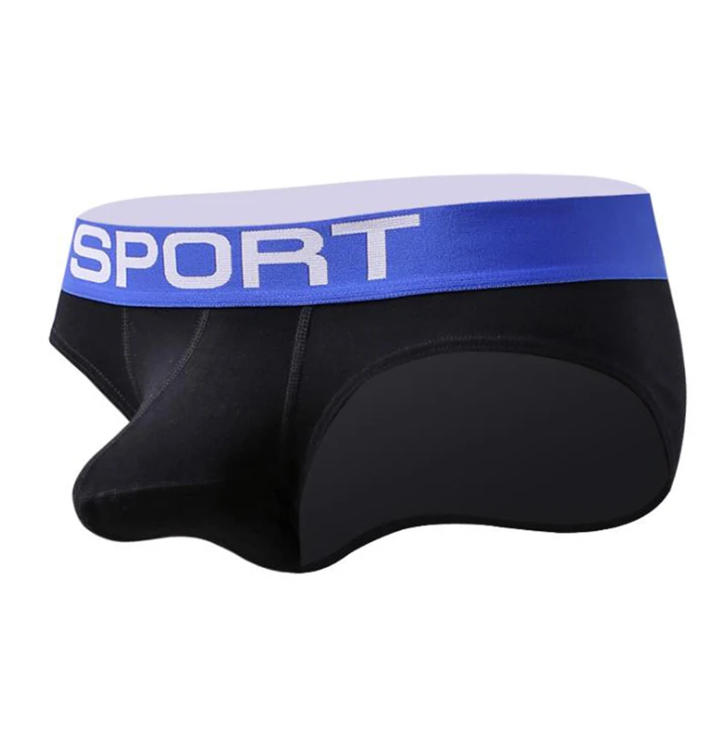 

Cotton Fashion Men Briefs Underwear Large Pouch Bag U Convex Erotic Gay Underpants 2021 New