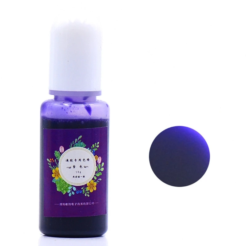 

26 Colors Crystal Epoxy Pigment UV Resin Dye DIY Jewelry Colorant Art Crafts Coloring Drying Color Mixing Liquid Decor