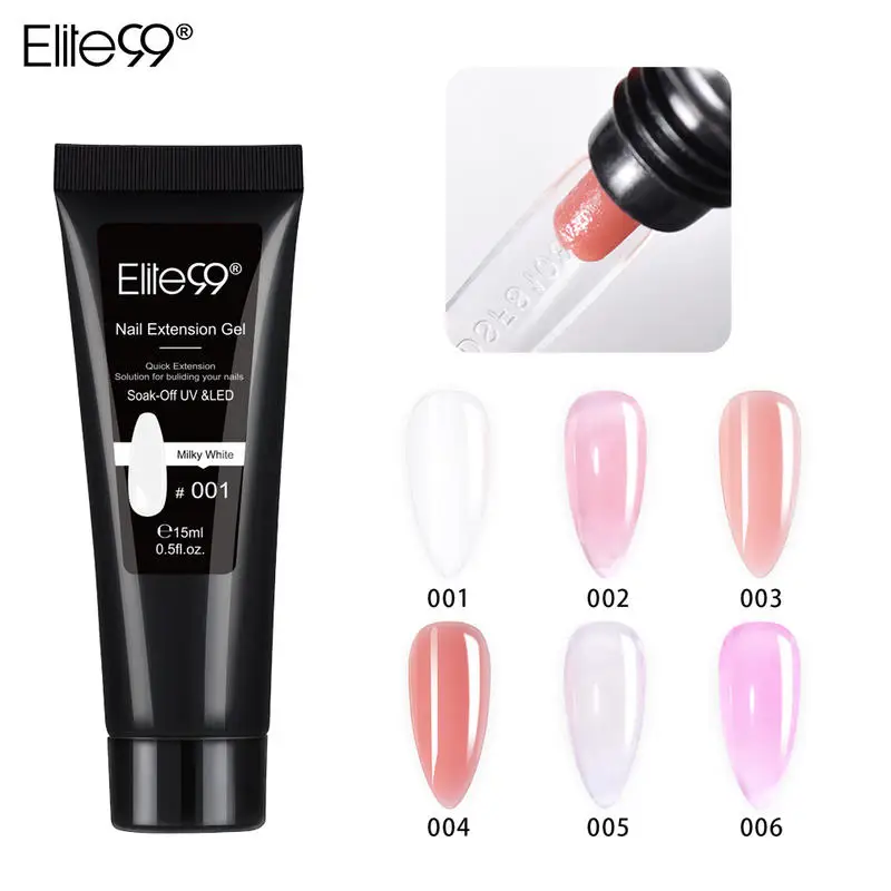 Elite99 5 шт./лот УФ гель набор с 54 Вт Светодиодный светильник для желейного лака
