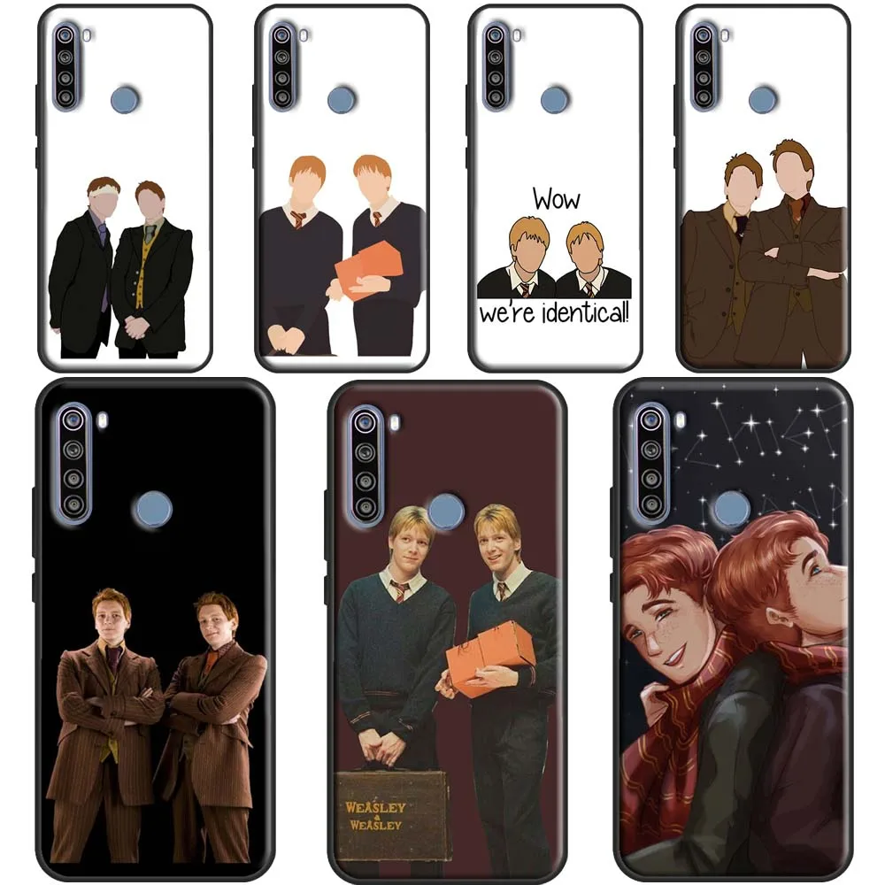 Fred and George Weasley Case For Xiaomi Redmi Note 11 Pro 8 9 10 9S 10S Cover 9A 9C 9T Coque | Мобильные телефоны и