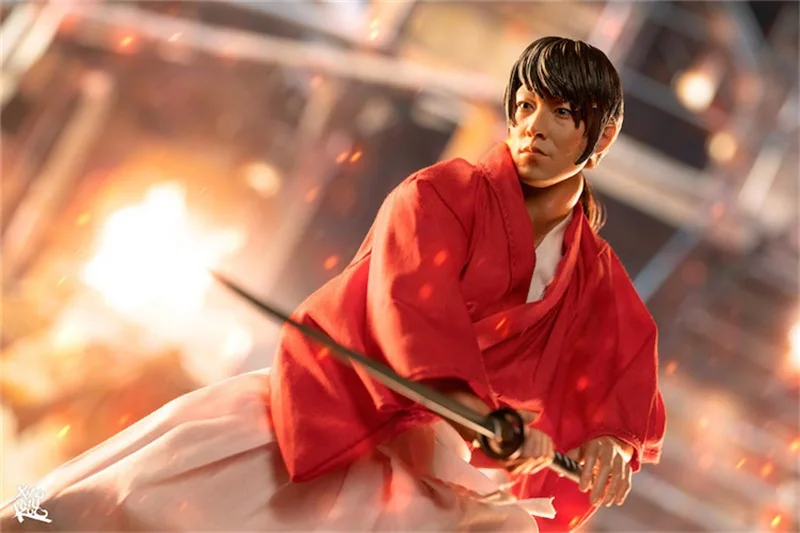 В наличии TOYSDAO масштаб 1/6 солдат реальная модель Kenshin Himun полные фигурки для