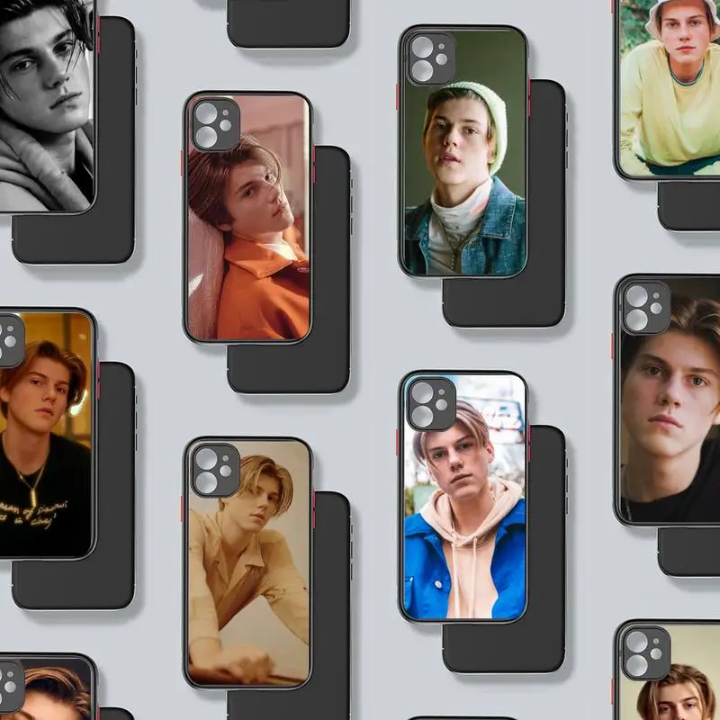 

Ruel van Dijk Phone Case matte transparent For iphone 7 8 11 12 plus mini x xs xr pro max cover