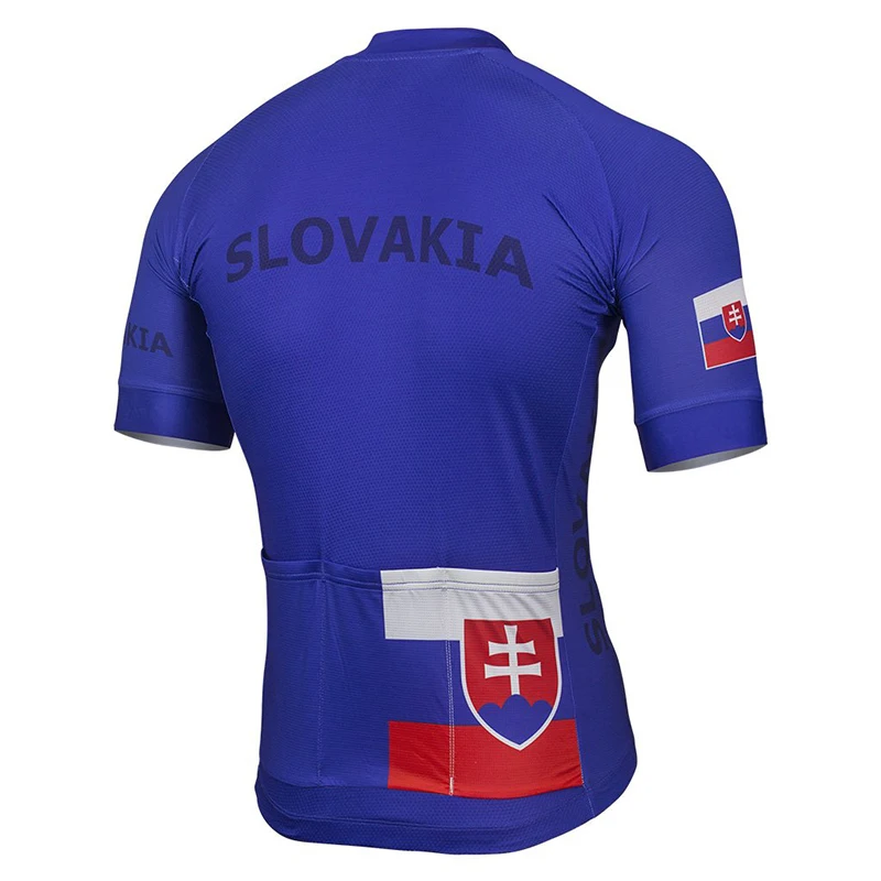 

Team Slovakia Cycling jersey Short Sleeve Men's Cycling Clothing Road Bike Shirts MTB Race Bicycle Tops Bike Clothes Maillot