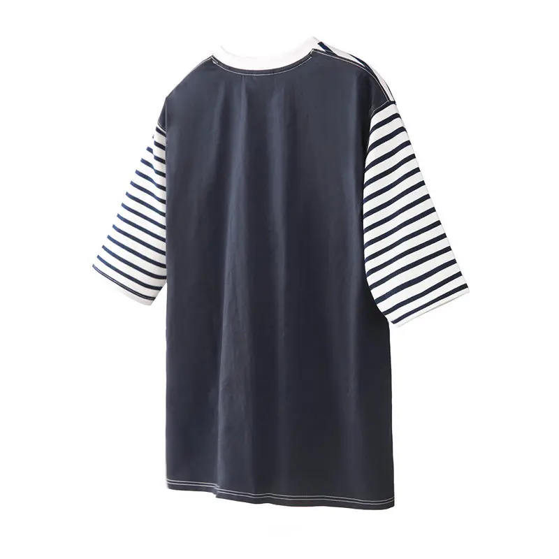 VIISHOW уличная полосатый Для мужчин футболки Марка Повседневное хлопок половина