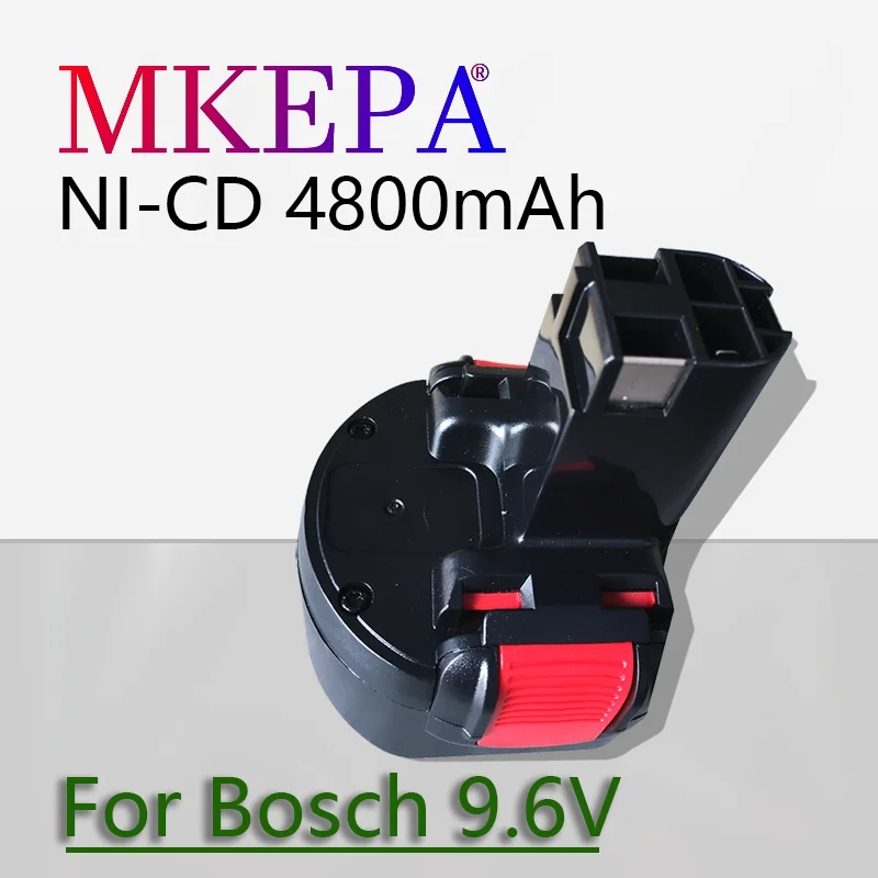 Новый аккумулятор bat048 9 6 в 4800 мАч Ni Cd электроинструмент Bosch PSR 960 bh984 bat119 |