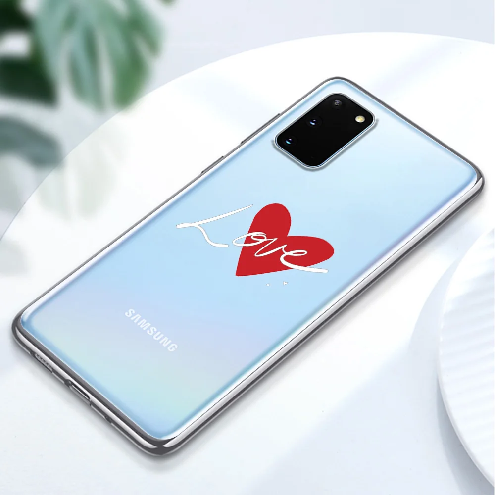 Мягкий чехол из ТПУ с перьями и одуванчиком для Samsung Galaxy S21 S10 S9 S8 S20 Plus Ultra S10e A50 A51 A71