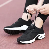 platform ladies sneakers breathable women casual running shoes woman fashion height increasing sport plus size 35 42