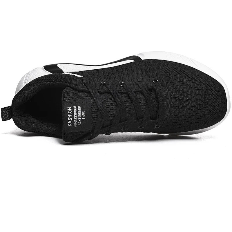 Мягкие мужские кроссовки на толстой подошве Нескользящие дышащие спортивные