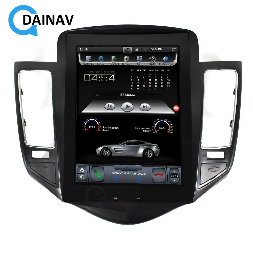 

Double Din Android 9.0 Car radio FOR chevrolet cruze 2016-2017 car stereo autoradio tesla style head unit GPS navigation