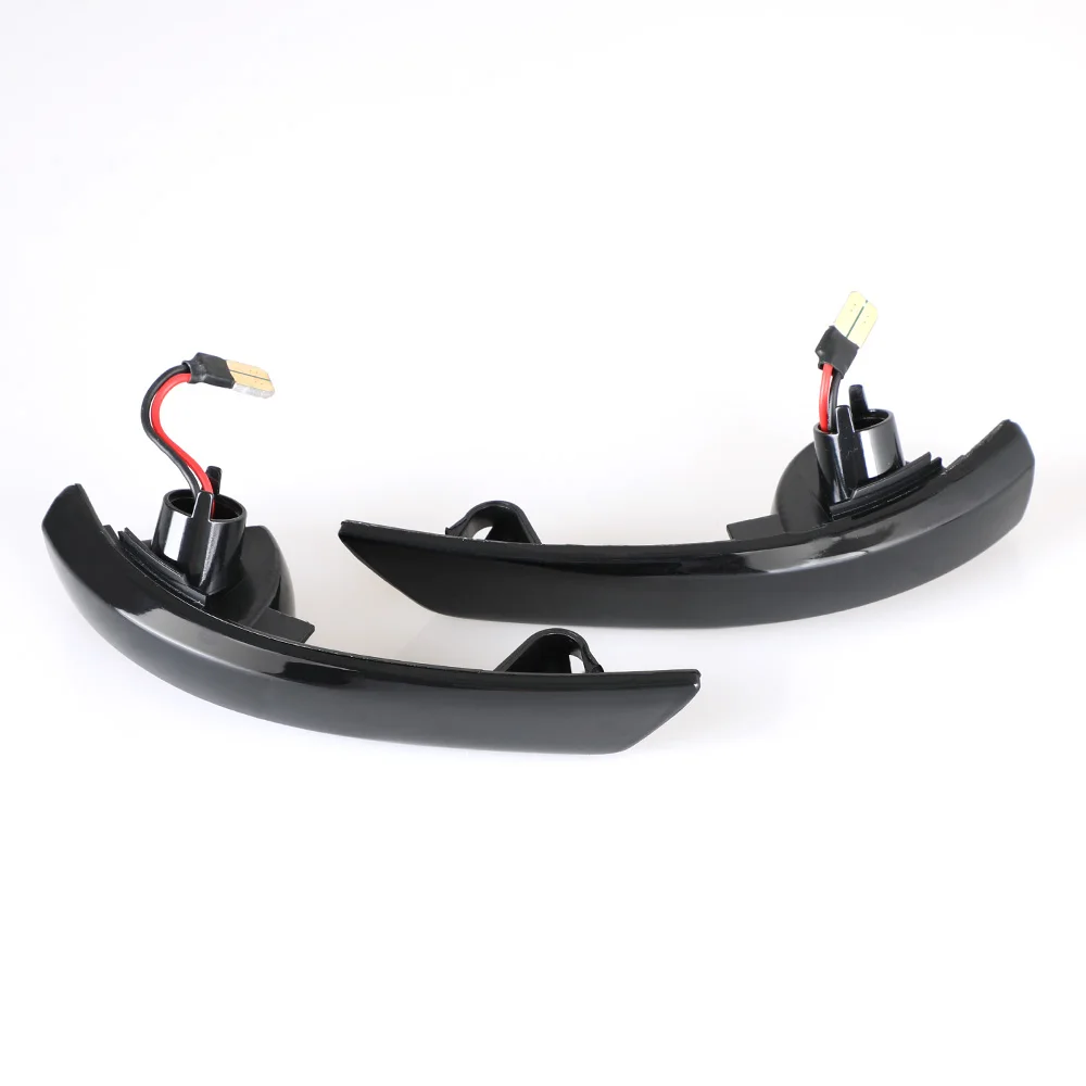 2 шт. динамический сигнал поворота светильник светодиодный крыло Зеркало заднего