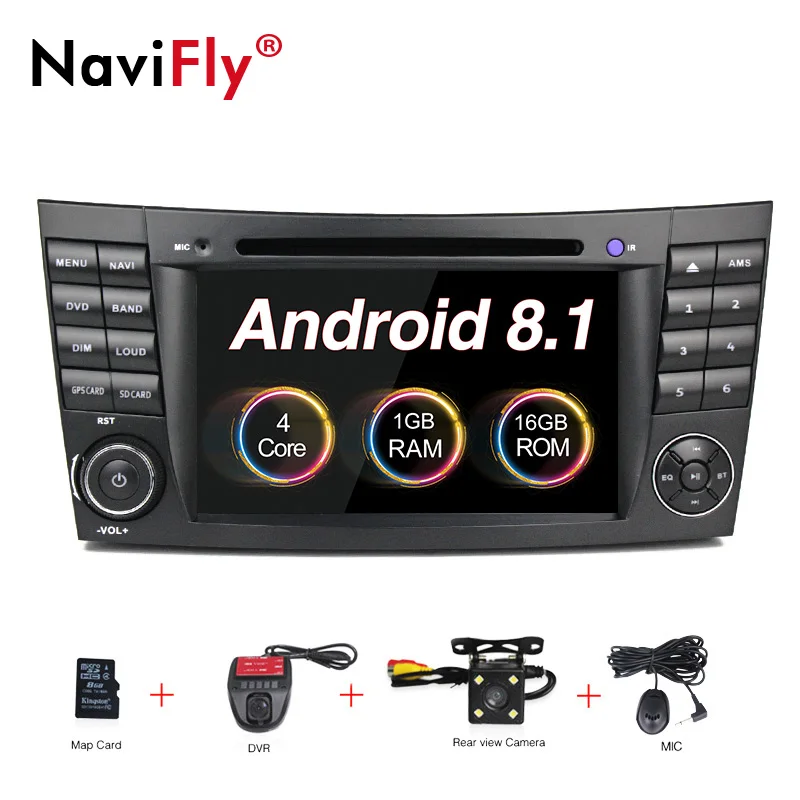 Android 8 1 1024*600 hd экран Автомобильный мультимедийный плеер для MERCEDES BENZ E class W211 G Class W463