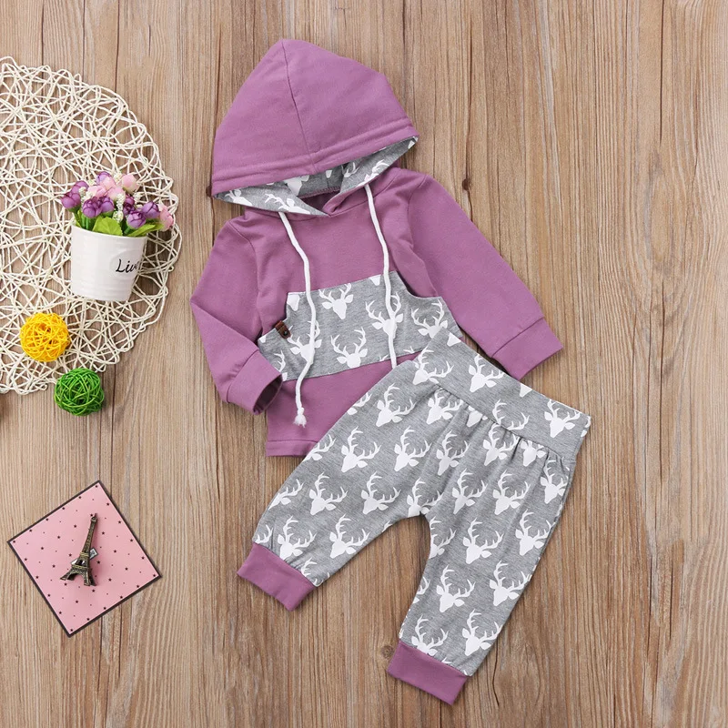 

2020 TALLOLY new baby and toddler sweatshirt hooded fashion long-sleeved children's sweater suit spring and autumn