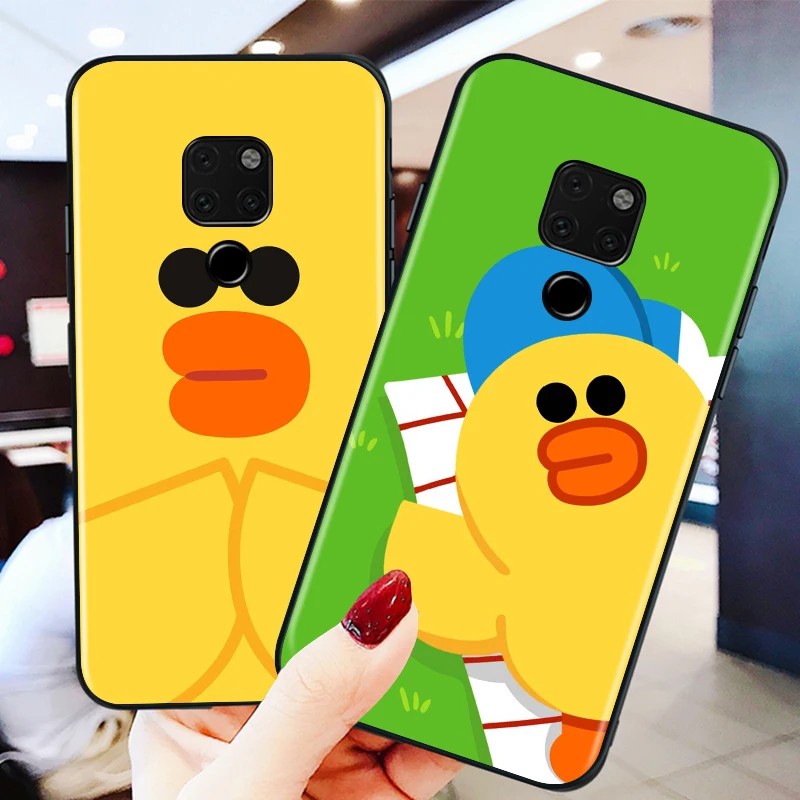 

Cute girl cartoon for huawei Mate 10 20 30 40 Lite Pro X Lite RS Plus TPU Black Phone Case