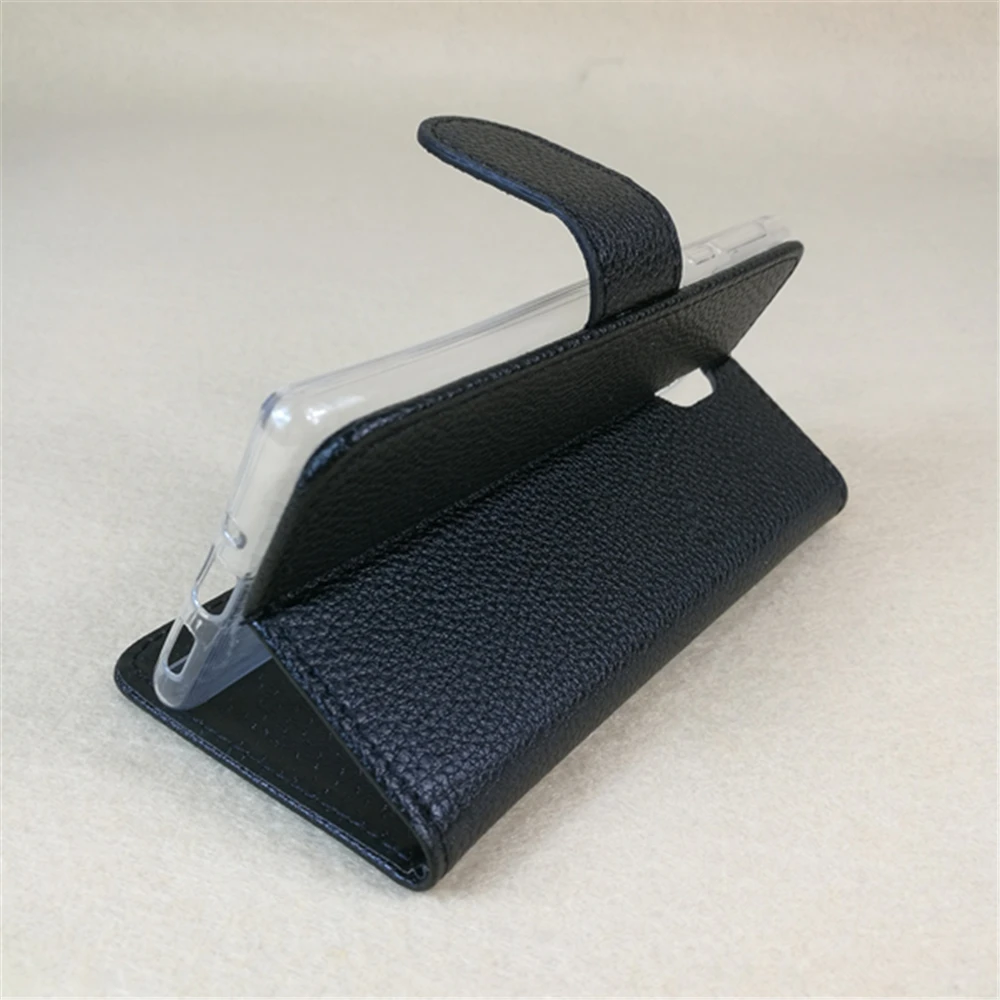 Роскошный кожаный чехол подставка для Nokia 3 5 0 &quotс двумя сим картами и 2 слотом