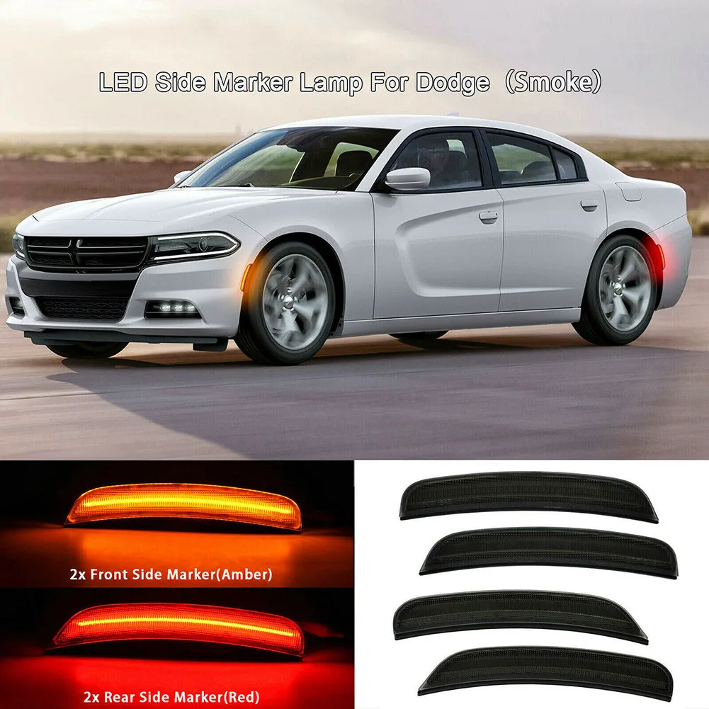 

4 шт., светодиодные лампы для Dodge Charger 68214126AA 68214127AA 68214404AA