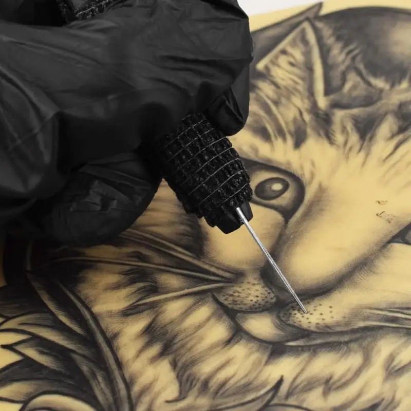 

3D Hand Poke Stick Tattoo Kit Tattoo Needles Set DIY Tattoo Supply Ink Gloves Inkbox 3RL/5RL/7RL/9RL Needles For Tattoo TSLM1