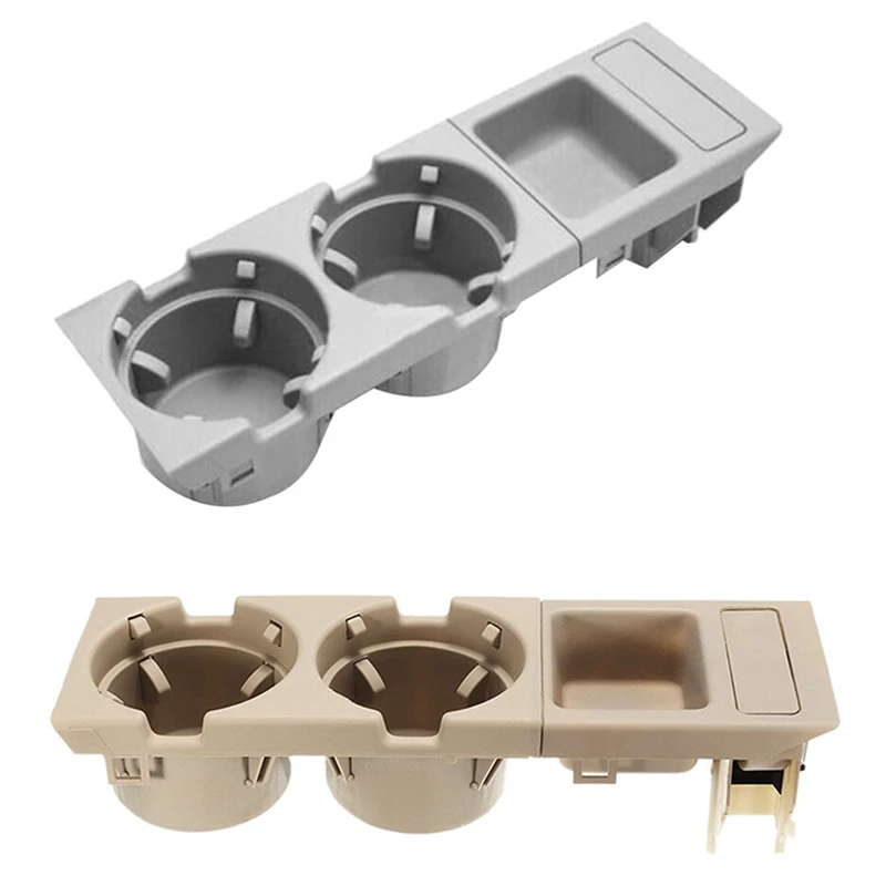 

Center Console Water Cup Holder Beverage Bottle Holder for Bmw 3 Series E46 318I 320I 98-06 & Center Console Coin Tray