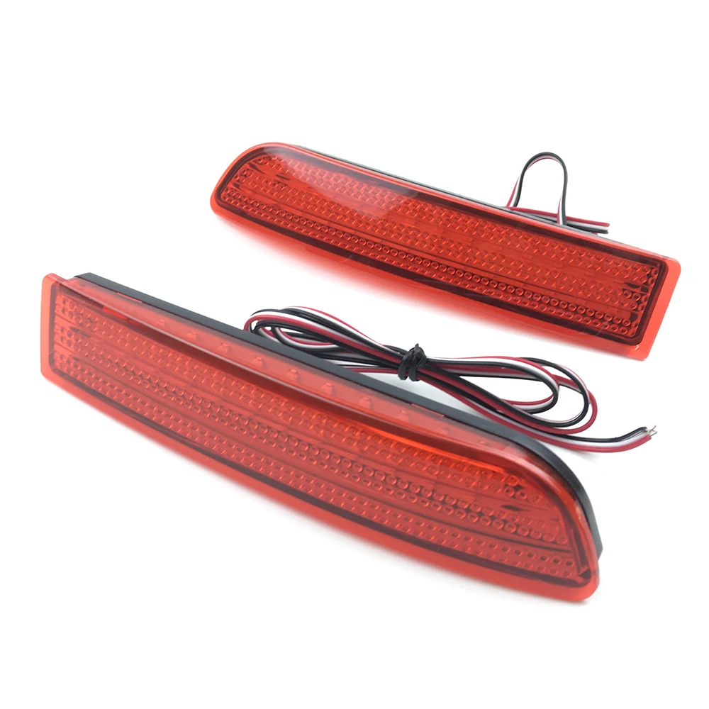 1 пара отражатель заднего бампера для Toyota Alphard MK I Previa RAV4 Avensis Scion xD Saloon Estate / Tourer Red