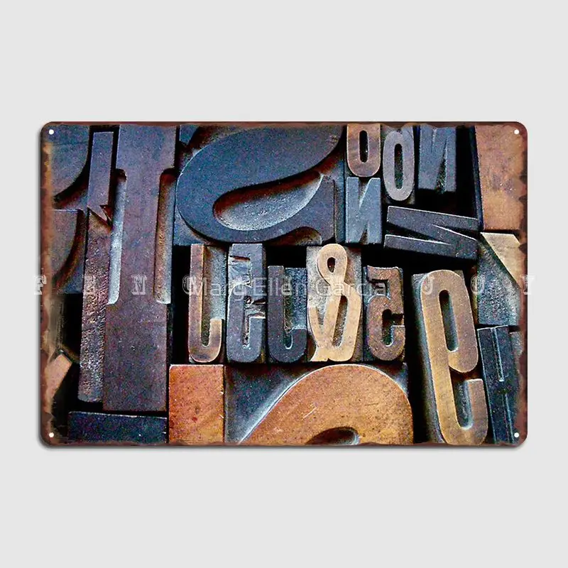 

Typesetting номер 2 металлический знак кино Гостиная Декор Кухня Настенный декор оловянный знак плакат