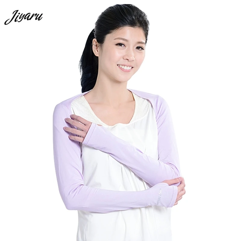 Женская летняя Защита от Солнца рукава для рук вождения гетры УФ-лучей дышащие