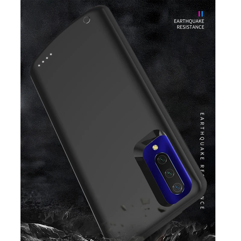 Высокое качество 6500 мА/ч внешний аккумулятор чехол для Xiaomi CC9/A3lite запасная